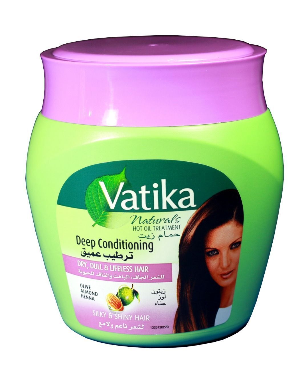 Маска для волос dabur vatika virgin olive deep conditioning оливковая